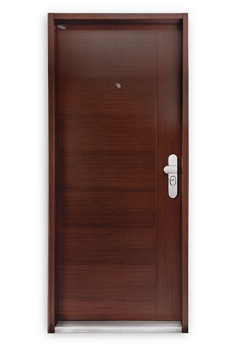 Bezpečnostné dvere elegant / mahagón - F5/C